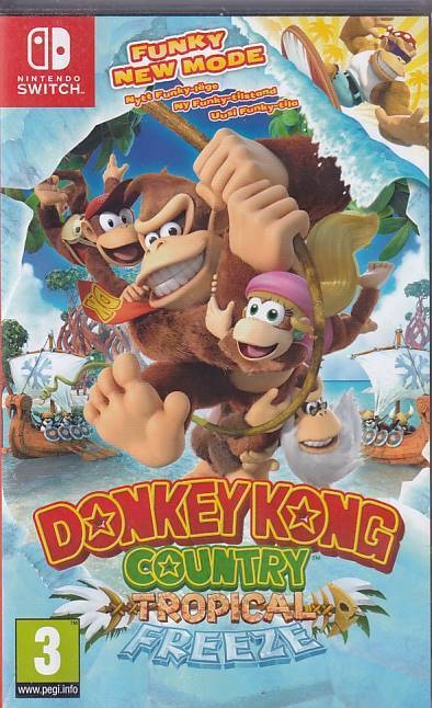 Donkey Kong Country Tropical Freeze - Nintendo Switch spil (A Grade) (Genbrug)